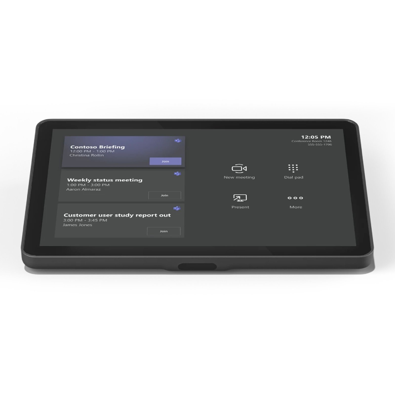 Logitech 952-000085 Tap IP Touch Controller – 10.1” Meeting Room Control Panel