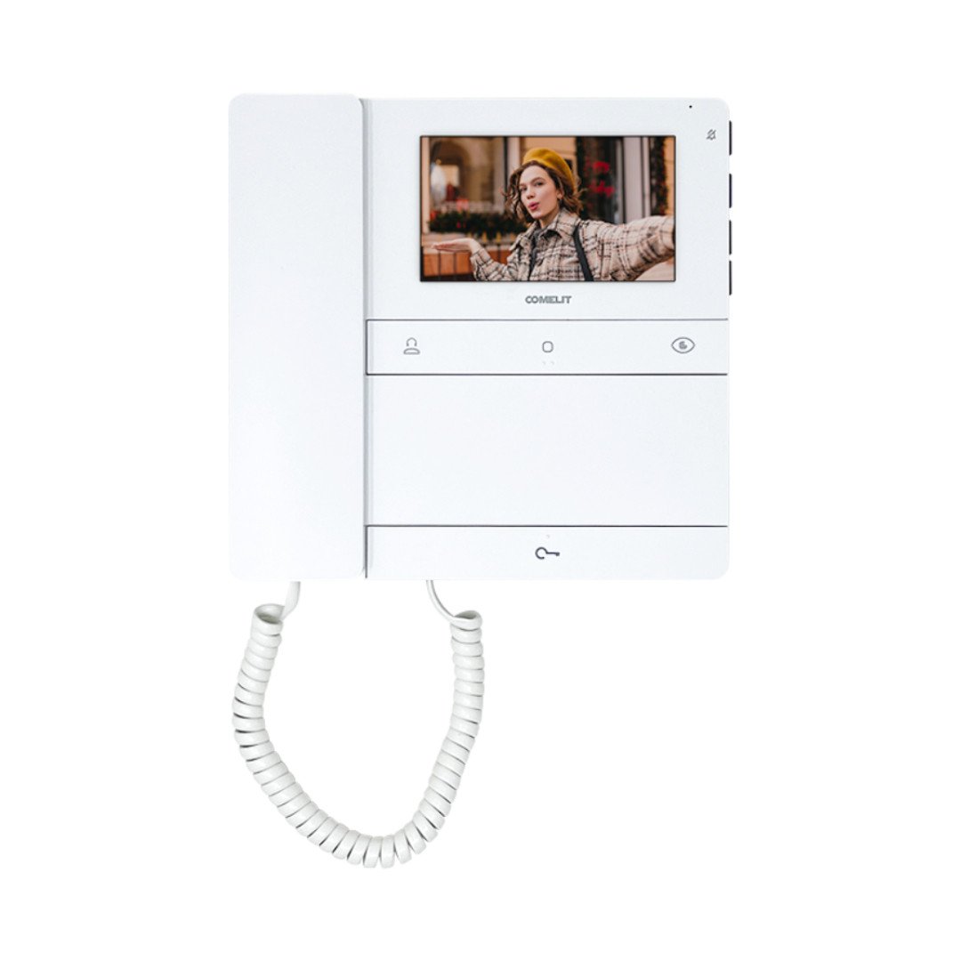 Comelit PL6701 People Door Entry Monitor – 4.3” Video Door Entry Monitor with Handset