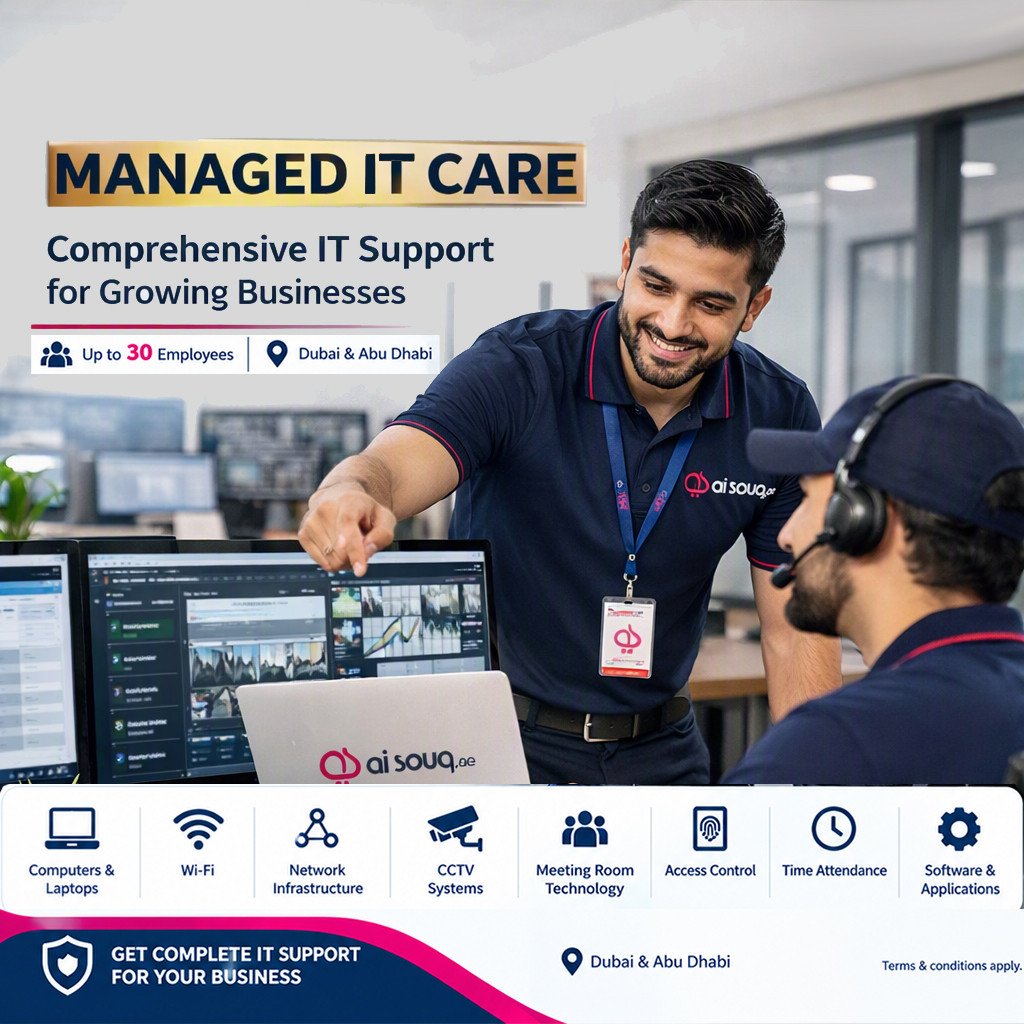 Managed IT Care for Businesses | IT Support & Maintenance | Dubai & Abu Dhabi