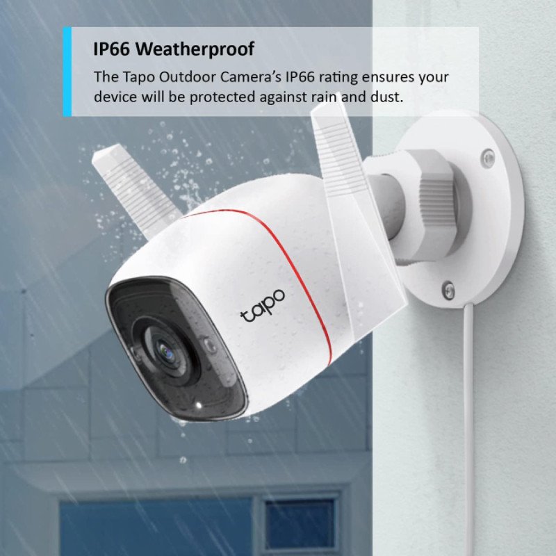 TP-Link Tapo C320WS 2K QHD Outdoor Wi-Fi Security Camera