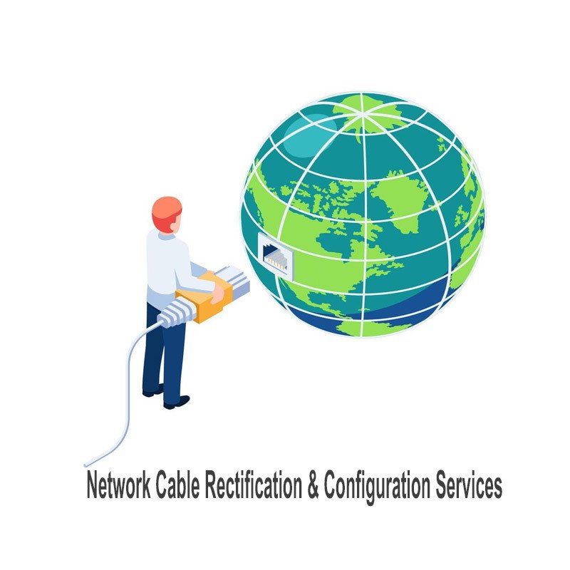 Network Cable Rectification & Configuration Services I On-Demand Visit