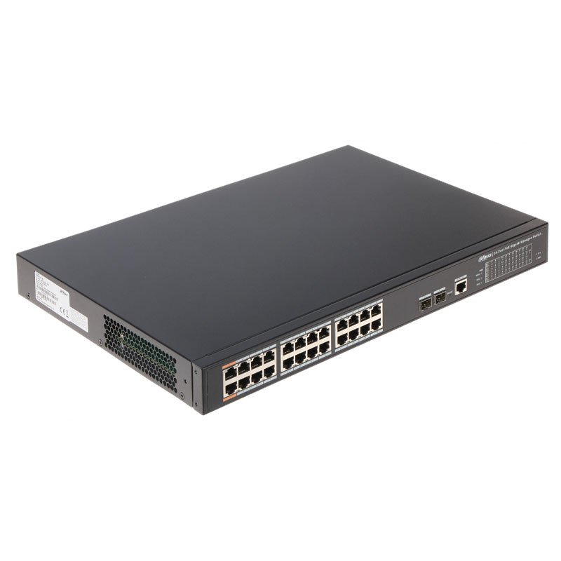 Dahua PFS4226-24GT-360 24-Port PoE Gigabit Managed Switch | Hi-PoE 60W