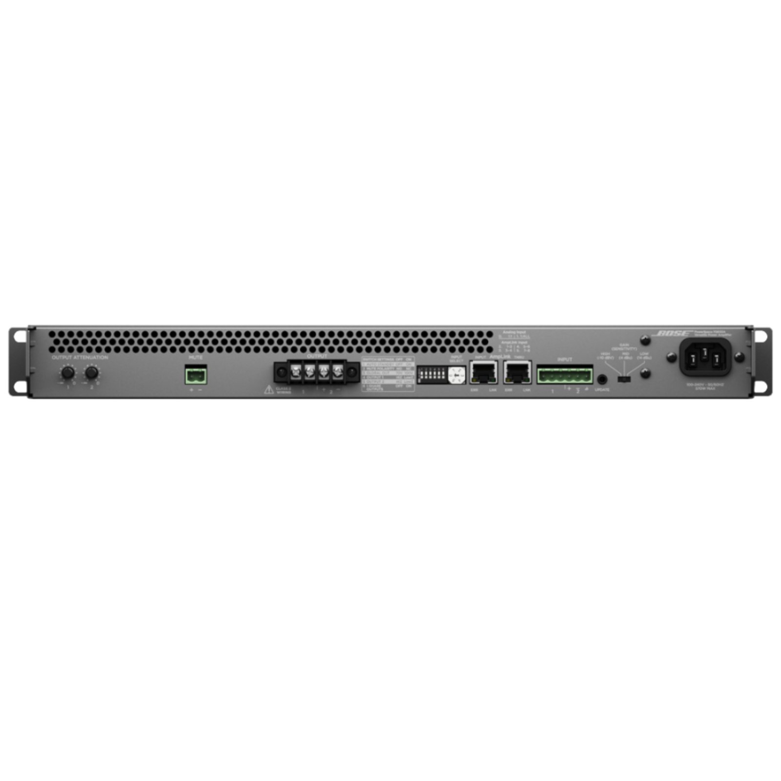 Bose PowerSpace P2600A Amplifier | 2x600W Commercial Audio Amp