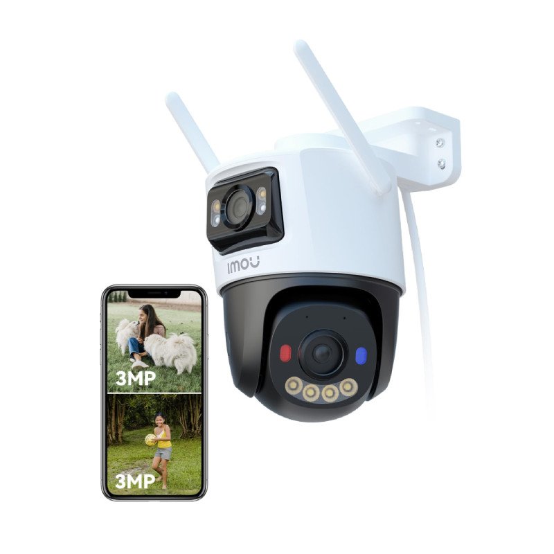 IMOU IPC-S7XEP-6M0WED 3+3MP Dual Lens WiFi Security Camera (Outdoor)