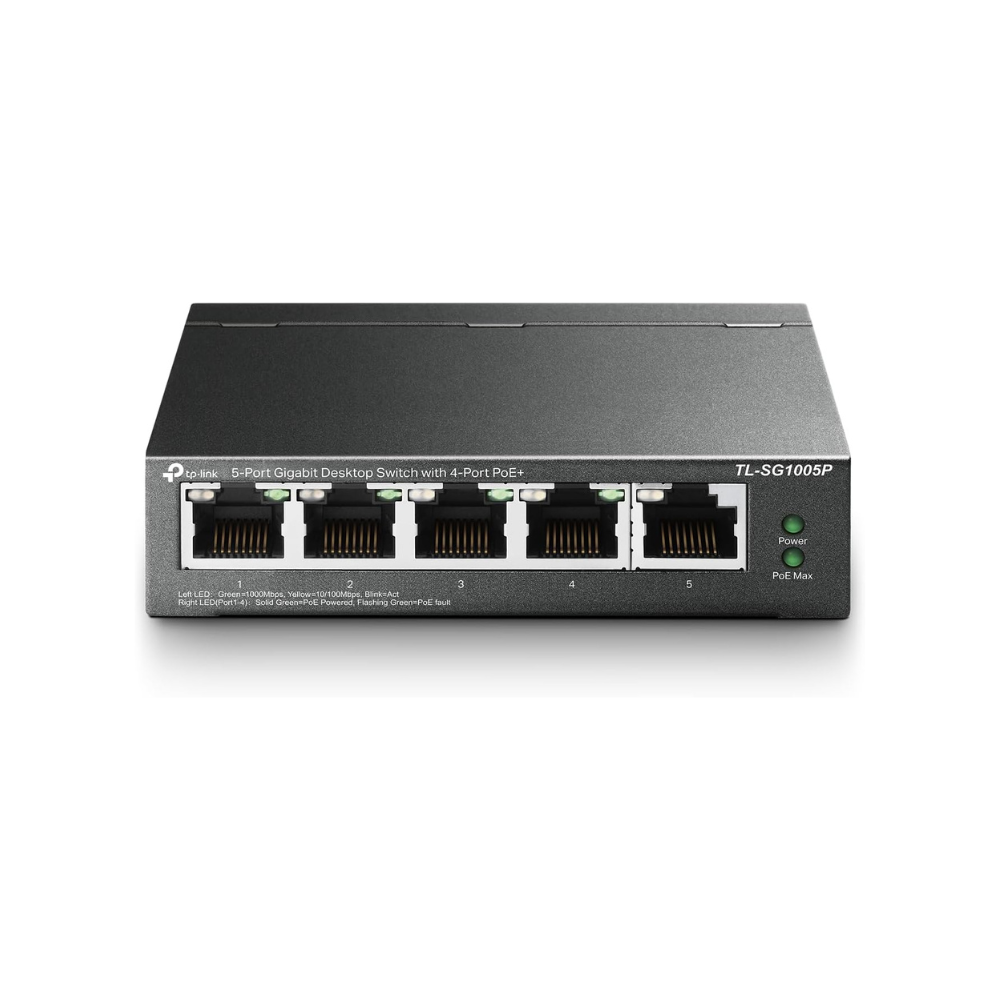 TP-Link TL-SG1005P, 5 Port Gigabit PoE Switch