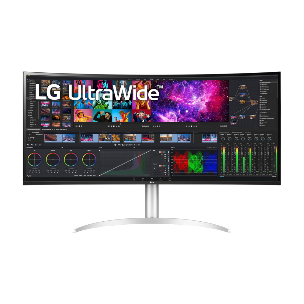 LG 40WP95C-W 40" UltraWide Curved WUHD 5K2K Nano IPS Display