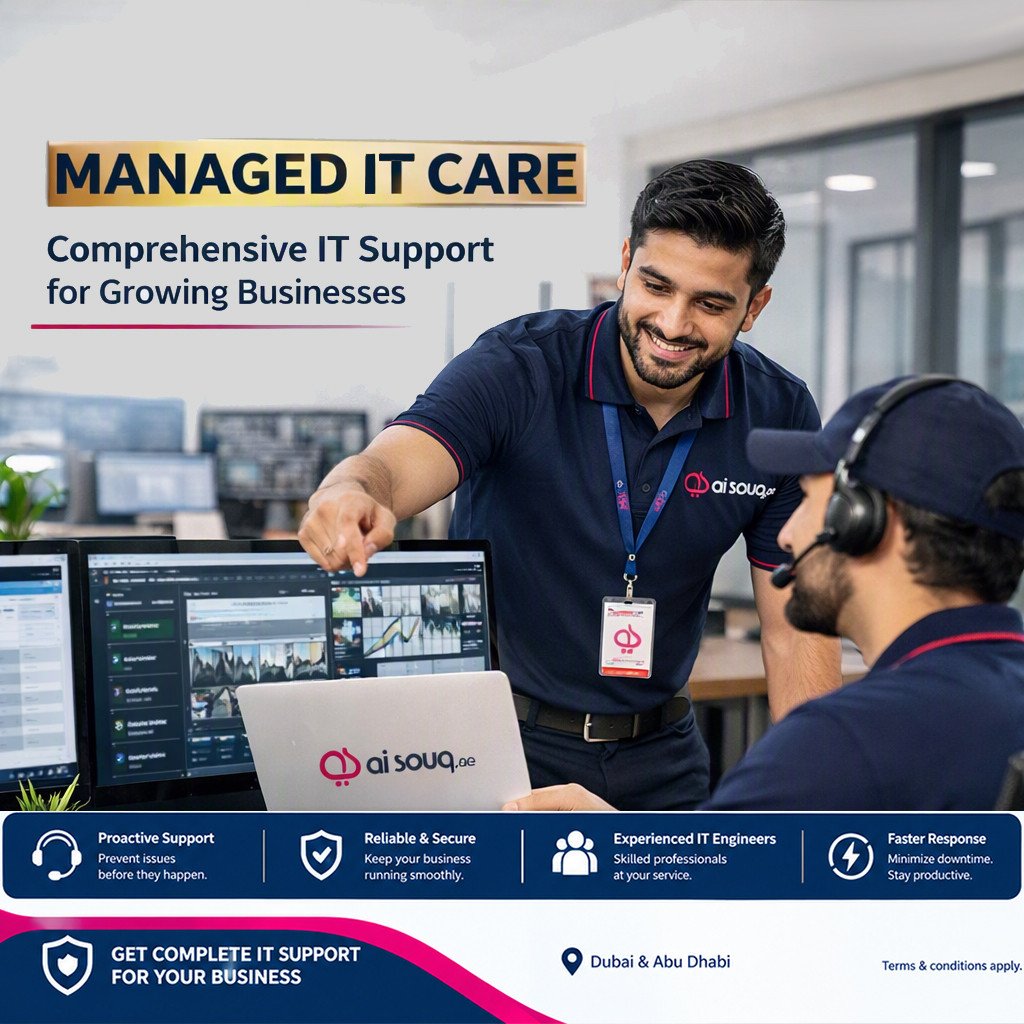 Managed IT Care for Businesses | IT Support & Maintenance | Dubai & Abu Dhabi