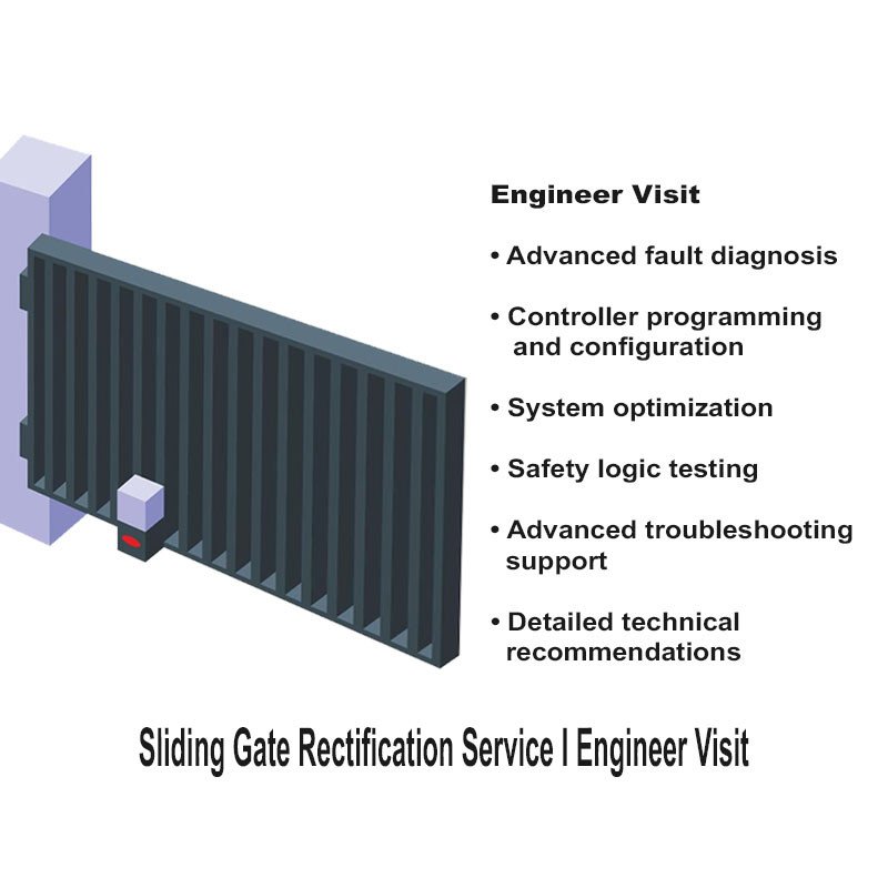 Sliding Gate Rectification Service I Engineer  / Technician I On-Demand Visit