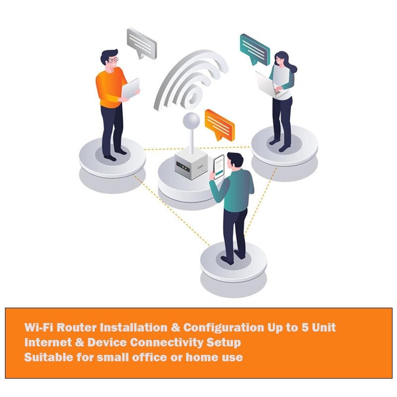 Wi-Fi Installation & Setup Service I 5–100 Devices