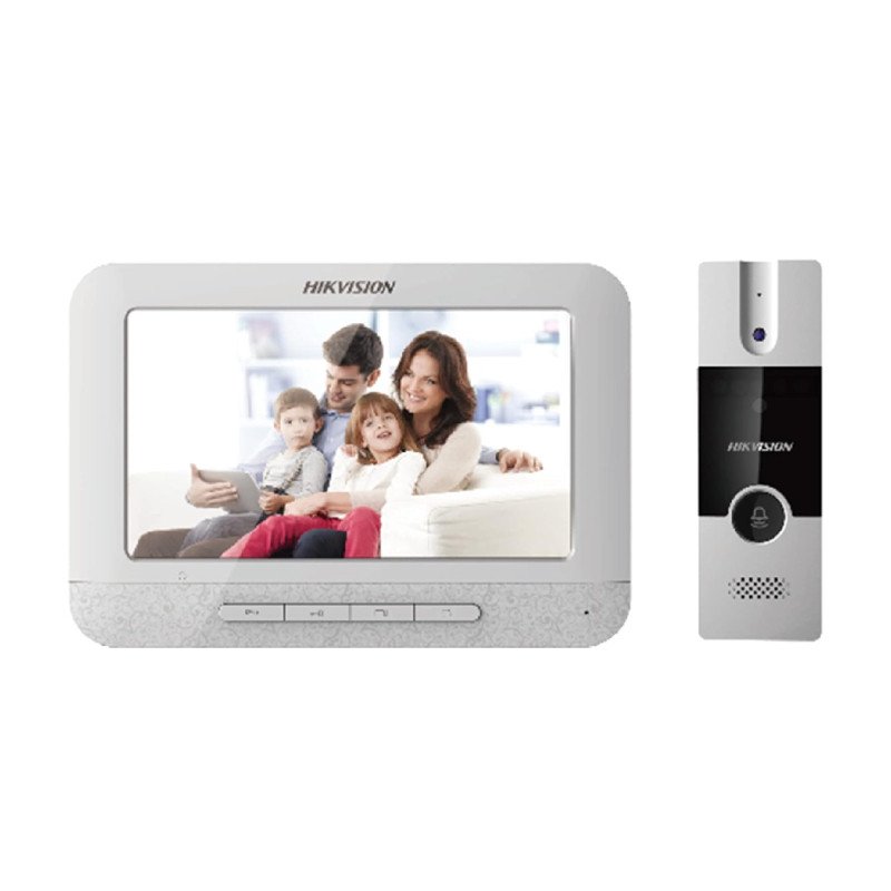 Hikvision DS-KIS202T 4-Wire Video Intercom Kit | Villa Door Phone System