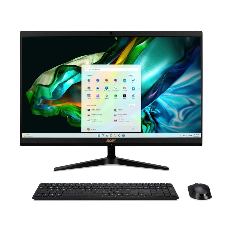 Acer Aspire C24-1800 All-in-One Desktop i5 12th Gen | 8GB RAM, 512GB SSD, 23.8” FHD