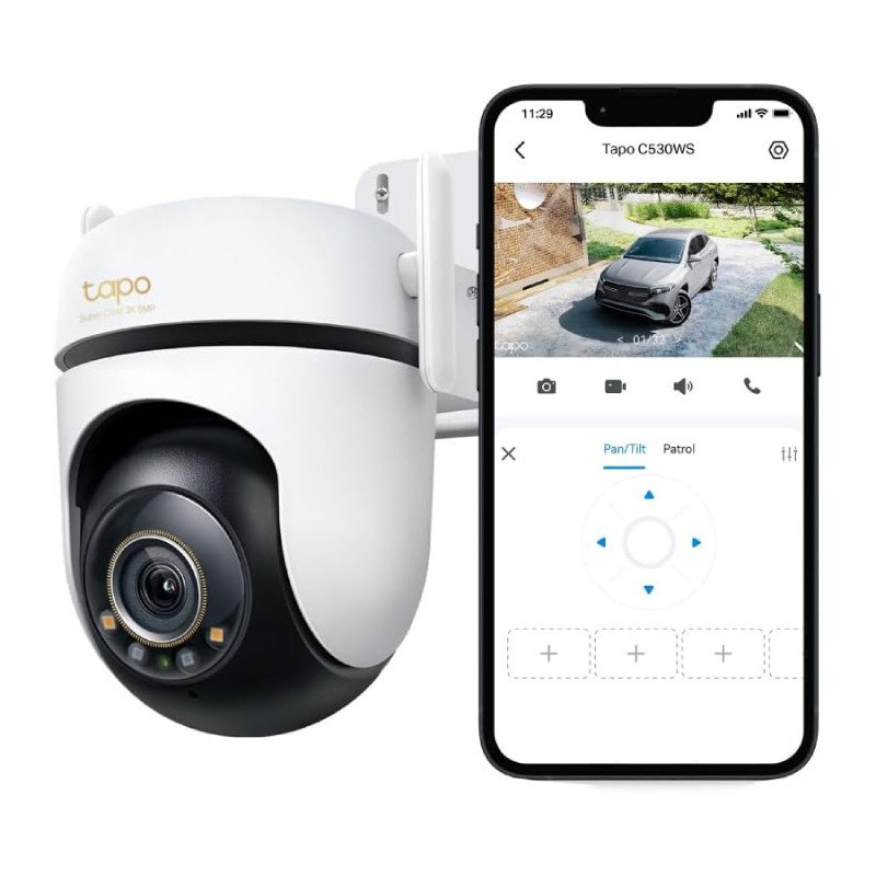 TP-Link Tapo C530WS Outdoor Pan/Tilt Security Wi-Fi Camera