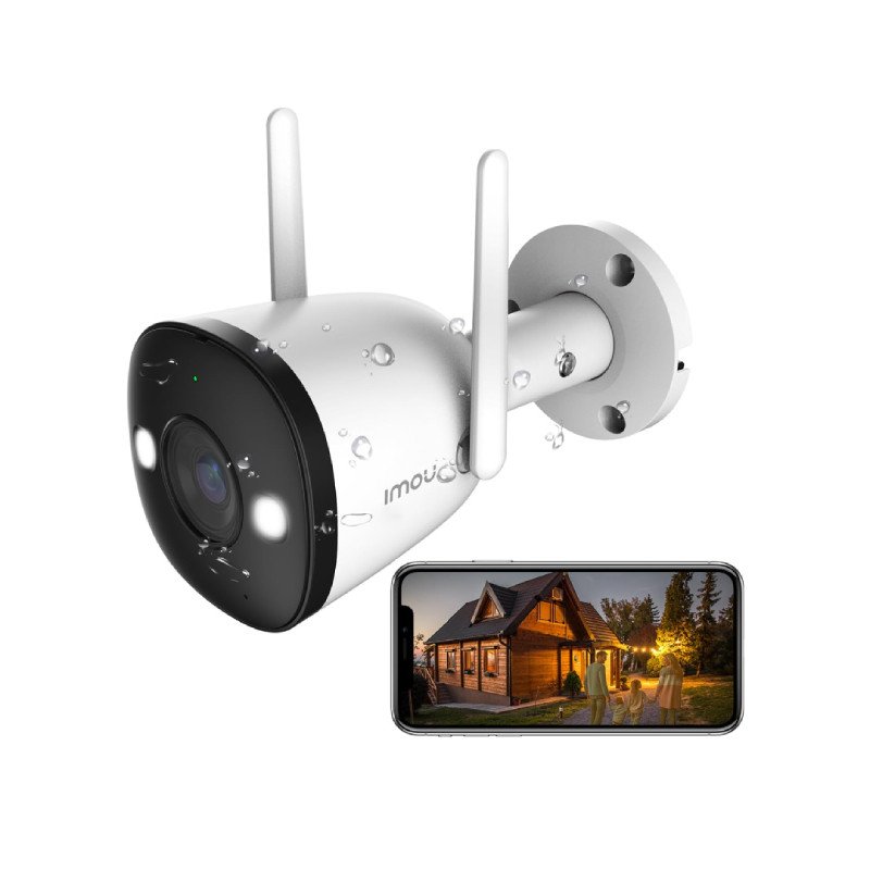 IMOU Bullet 2E IPC-K3DP-3H0WF 3MP Wi-Fi Camera Bundle Deals (2 / 4 / 8 Cameras)
