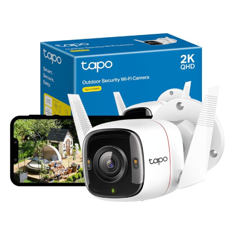 TP-Link Tapo C320WS 2K QHD Outdoor Wi-Fi Security Camera