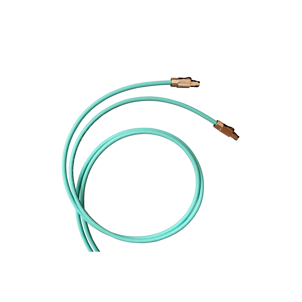 Patch cord RJ45 category 6 U/UTP PVC blue 1M